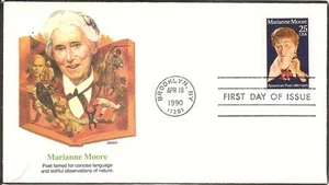 US SC # 2449 Marianne Moore FDC. Fleetwood Cachet. - Picture 1 of 1