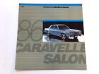 1986 Plymouth Caravelle Salon Canada Car Sales Brochure Folder - Gran Fury