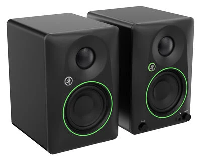 Pair Mackie CR3.5 3.5" Powered Studio Monitors Speakers w/ Tone Control - Image 1 of 4