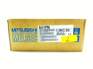 MITSUBISHI ELECTRIC MELSEC A61PN POWER SUPPLY UNIT PROGRAMMABLE CONTROLLER - Picture 1 of 5