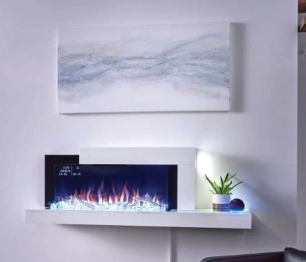 Chimenea eléctrica colgante de pared Napoleon Stylus Cara Elite, NEFP32-5019W-IOT Foto 1 de 4