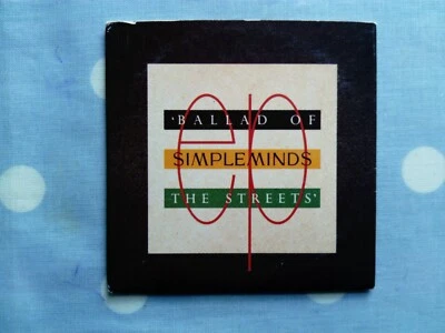 Simple Minds Ballad Of The Streets (Befast/Mandela/Biko) 3 Track 3″ CD (Mini CD) - Image 1 of 2