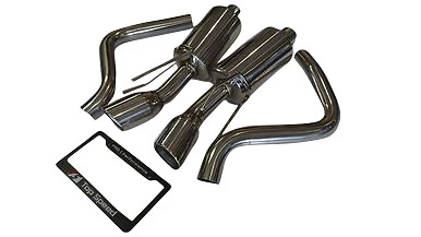 Sistemas de escape eje trasero Chevrolet Corvette Stingray C6 6,0 L 6,2 L 05-13 Foto 1 de 4