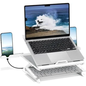 Portable and Foldable Laptop Stand with Anti-Slip Pads - Supports Up to 22 lbs - Picture 1 of 8