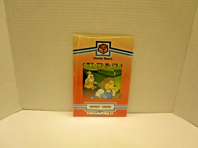Homer Bear's Honey Craze by NewWorld for Atari 400/800 - NEW / SEALED  Rarity 9! - Image 1 of 2