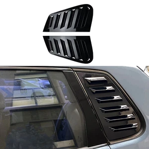 For Volkswagen Polo MK4 9N3 Facelift 9N 2001-2009 Rear Window Louver Cover Black - Picture 1 of 10