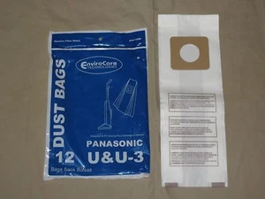 Panasonic Type U / U3 Vacuum Bags - Picture 1 of 1