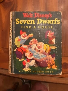 Seven Dwarfs Find A House, A Little Golden Book,1952(Walt Disney) - Picture 1 of 5