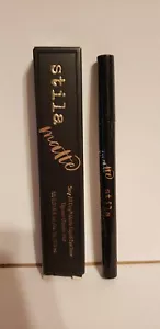 Stila Stay All Day Matte Liquid Eye Liner INTENSE BLACK .016 fl oz NEW IN BOX - Picture 1 of 5