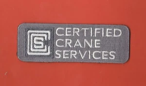 PARCHE DE SERVICIOS DE GRÚA CERTIFICADO - Imagen 1 de 1