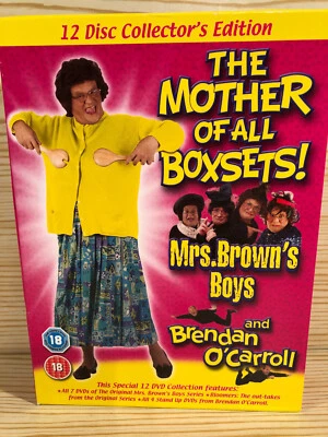 The Mother of All Box Sets Mrs Brown’s Boys / Brendan O’Carroll 12 Disc Like New - Image 1 of 4