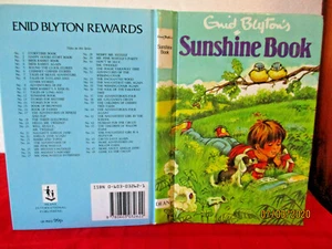 Enid Blyton SUNSHINE BOOK 1985 hc Rewards series #12 GRACE LODGE short stories - Picture 1 of 5