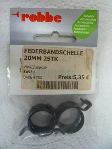 Robbe S0939 abrazadera de cinta de resorte 20 mm - 2 piezas - Imagen 1 de 1