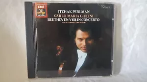 Beethoven: Concierto para violín de Itzhak Perlman - (1987/CD) *Tel Aviv, Israel* - Imagen 1 de 3