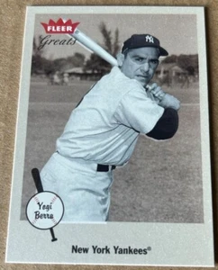 YOGI BERRA 2002 FLEER GREATS Card #60 NM-MT Condition - Picture 1 of 2