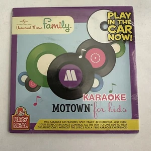 Karaoke Motown per bambini - Wendys Kids Meal (CD, Universal Music Family) Sigillato - Foto 1 di 2