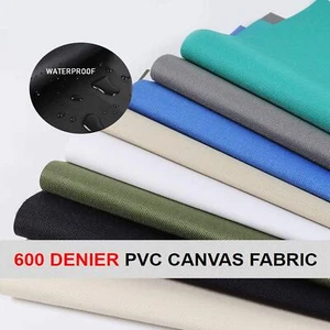 Marine Canvas Fabric Camper Trailer Awning Recreation Outdoor Cover UV Sun Proof - Picture 1 of 20