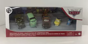Disney Pixar Cars Tokyo Race Pit Crew 5 Stück - Bild 1 von 4