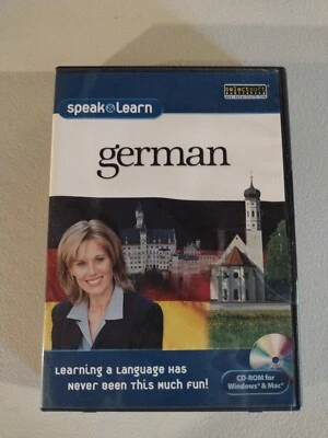 Selectsoft Publishing Speak & Learn German for PC, Mac (New-Sealed) - Image 1 of 3