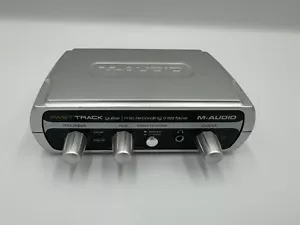 M-Audio Fast Track Guitar Instrument Mic Recording USB Digital Audio Interface - Picture 1 of 3