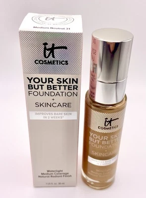 It Cosmetics Your Skin But Better Foundation + Skincare - Medium Neutral 31 - Image 1 of 4