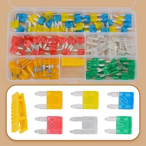 120Pcs 5A-30A Automotive Auto Micro Mini Fuse Blade Assortment Kit Car Truck - Picture 1 of 7