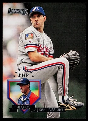 1995 Donruss #310 Jeff Fassero Montreal Expos - Image 1 of 2