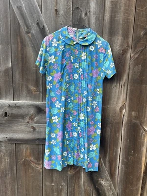 Vintage Exclusive Lady Bird Classics Womens Floral Print Summer Dress petite - Image 1 of 4