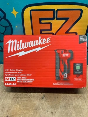 MILWAUKEE 2448-20 M12 CABLE STAPLER - TOOL ONLY (E10046723) - Image 1 of 2
