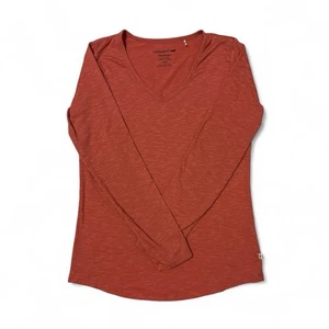 Toad And Co Shirt Damen Größe M Marley LS Tee Braun Langarm - Bild 1 von 5
