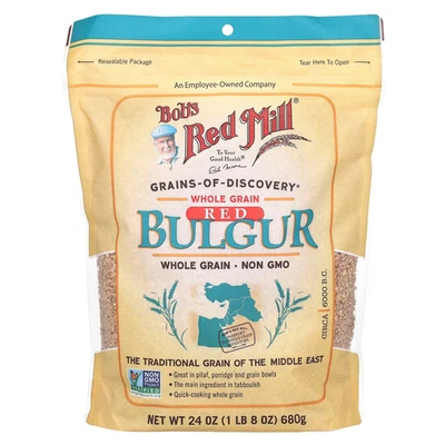 Bulgur rojo, grano entero, 24 oz (680 g) Foto 1 de 2