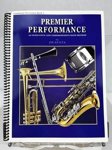 Percussion Premier Performance Book 1 Ed Sueta Spiral-Bound EN Rhythm - Picture 1 of 5