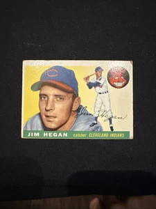 1955 TOPPS SET BREAK #7 JIM HEGAN - Picture 1 of 2