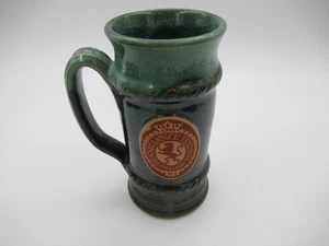 Sterling NY 19th Annual Renaissance Festival Souvenir Pottery Mug Numbered 7" Lg - Picture 1 of 7