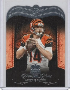 ANDY DALTON 2015 Crown Royale MEN AT ARMS #MA16 CINCINNATI BENGALS - Picture 1 of 2