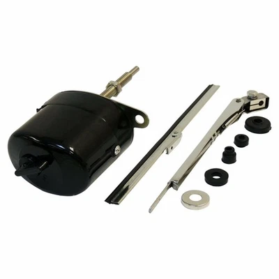 12 Volt 1-Speed Wiper Motor Kit for Select 45-58 Jeep CJs, MB, M38, M38-A1 - Image 1 of 4