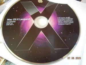 Mac OS X Leopard  V 10.5 Family Pack    MB022Z/A - Picture 1 of 8