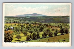 New England Scenery On Boston & Main Railroad, Antique Vintage Souvenir Postcard - Picture 1 of 2