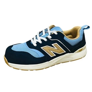 Scarpe da lavoro New Balance uomo taglia 8 punta composita Elite Lite EH blu marrone - Foto 1 di 11
