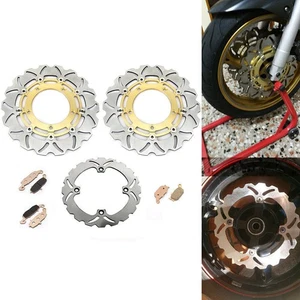 For Suzuki Front Rear Brake Rotors Discs Pads DL 650 V-Strom XT ABS 2015-2019 18 - Bild 1 von 14