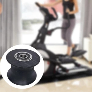 Elliptical Roller Wheel Fitness Equipment Lightweight 7cmx5.15cm Cable Machine - Picture 1 of 7