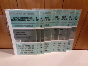 9 confezioni nuove sigillate Pioneer Pocket Album ricariche 30 tasche foto STC-46 STC-46D - Foto 1 di 3