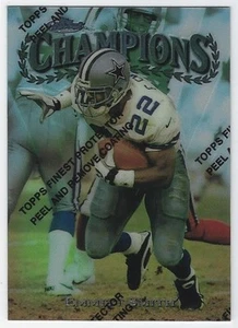 1997 Topps Finest - Emmitt Smith #290 HOF Cowboys - Picture 1 of 2