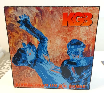 LP - KGB - Einmal rund um die Sonne - 1990, Punk Band aus Tübingen - Bild 1 von 4