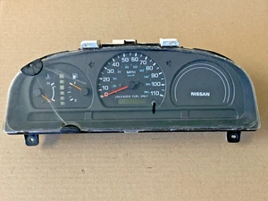 98 99 NISSAN FRONTIER INSTRUMENT CLUSTER SPEEDOMETER UNIT OEM UNKNOWN MILEAGE - Picture 1 of 24
