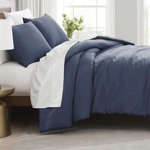 Southshore Fine Living, Inc. Oversized Full/Queen Blue Duvet Cover - Picture 1 of 5