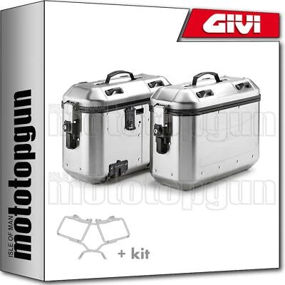GIVI SUITCASES TREKKER DOLOMITES DLMK36A HONDA CBF 600 S 2010 10 2011 11 2012 12 - Image 1 of 3