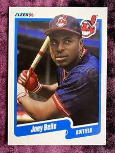 Albert Belle 1990 Fleer COR Error RC #485 MINT Indians Rookie Jersey CORRECTED✅ - Bild 1 von 4