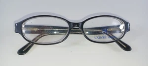 Marco de gafas negro Cadore Moda PL-2105 48x18 Italia toallitas para lentes gratuitas usadas #7 - Imagen 1 de 9