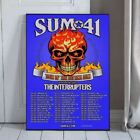 Affiche de la tournée finale Sum 41 The Setting Sun Tour 2024